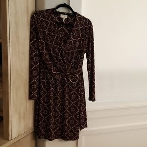 Faux Wrap Dress